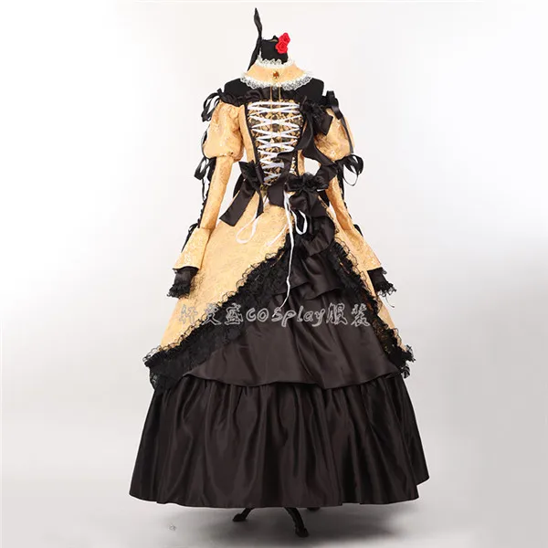 

VOCALOID Kagamine Rin palace full dress cosplay costume