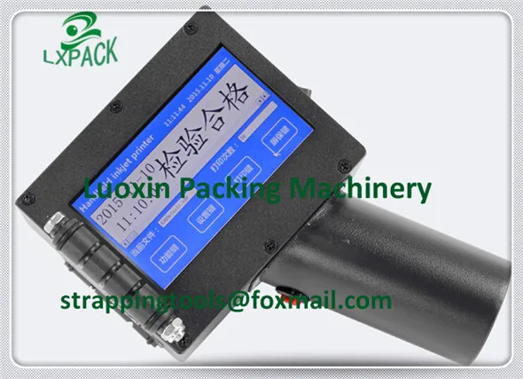 LX PACK патент бренд низкая цена по прейскуранту завода ручной струйный принтер