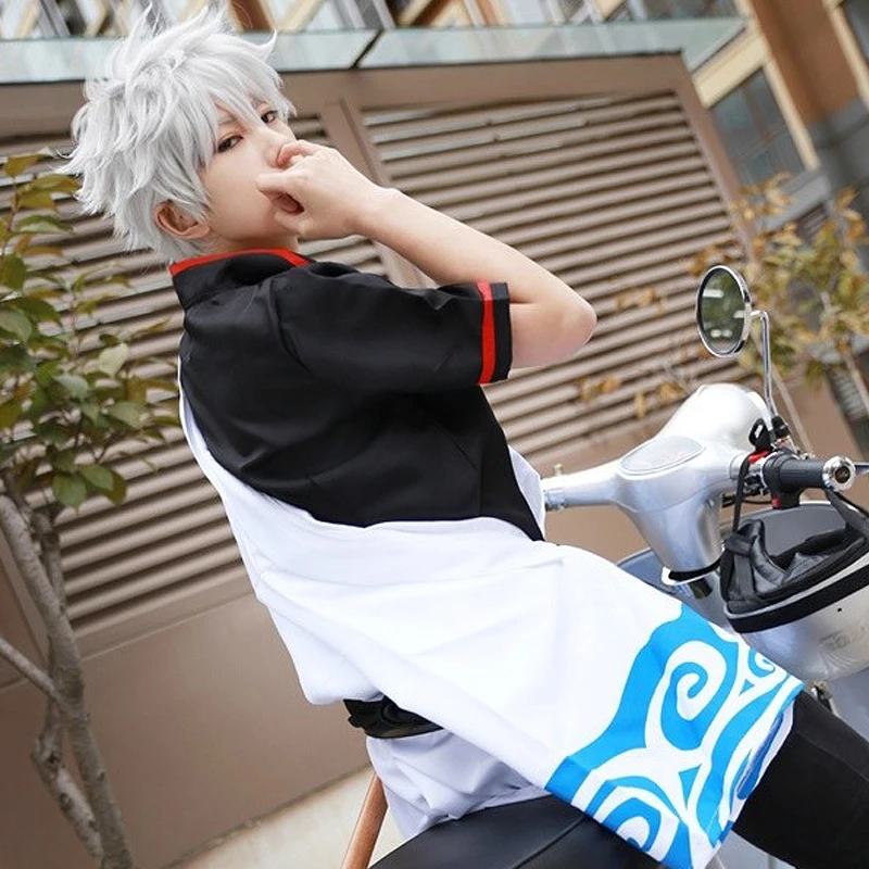 Бесплатная доставка Gintama косплей Серебряная Душа Женский костюм для косплея|cosplay