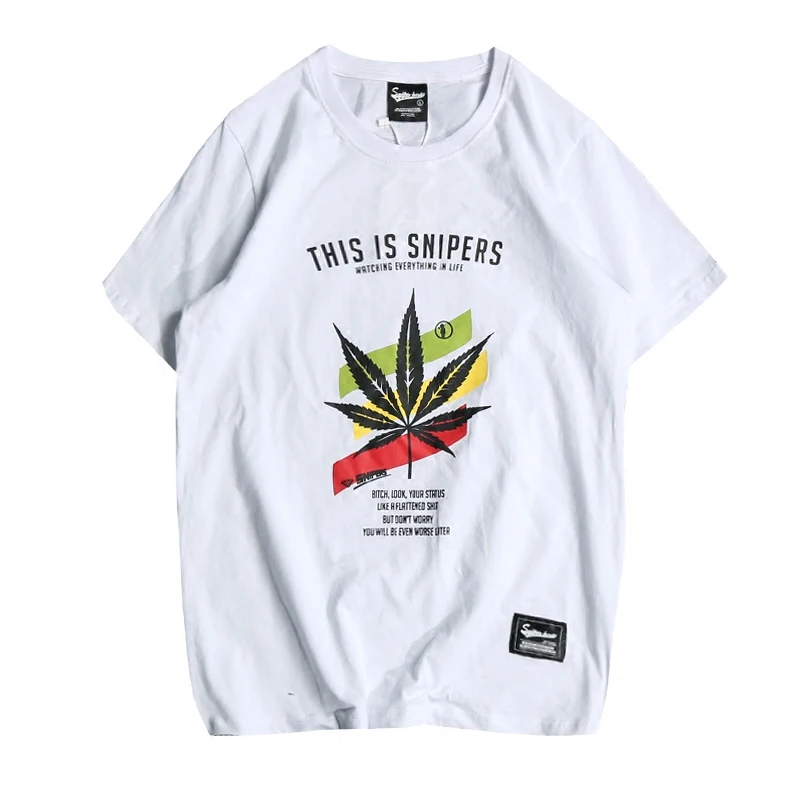 Street Men Skateboarding T Shirts for Hip Pop Streetwear Skateboard