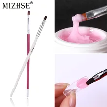 MIZHSE УФ-гель акриловый дизайн ручка для рисования кисти для ногтей полигель инструмент лак замочить от 3D эффект гель DIY Дизайн ногтей рисунок