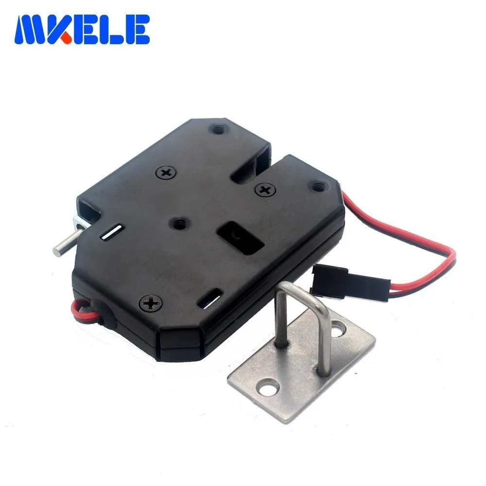 

DC12V Small Electromagnetic Lock For Doors Cabinet Drawer Magnetic Gate Lock MK-201 Free Shipping