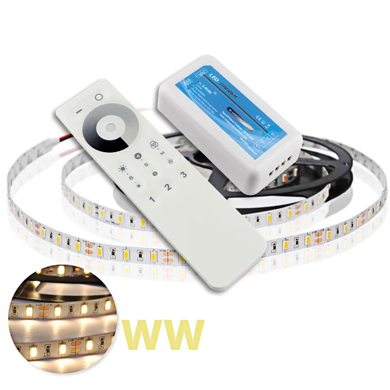 YLSTAR DC12 24V 2 4G RF беспроводной 3 зоны одноцветная яркость Регулируемый регулятор