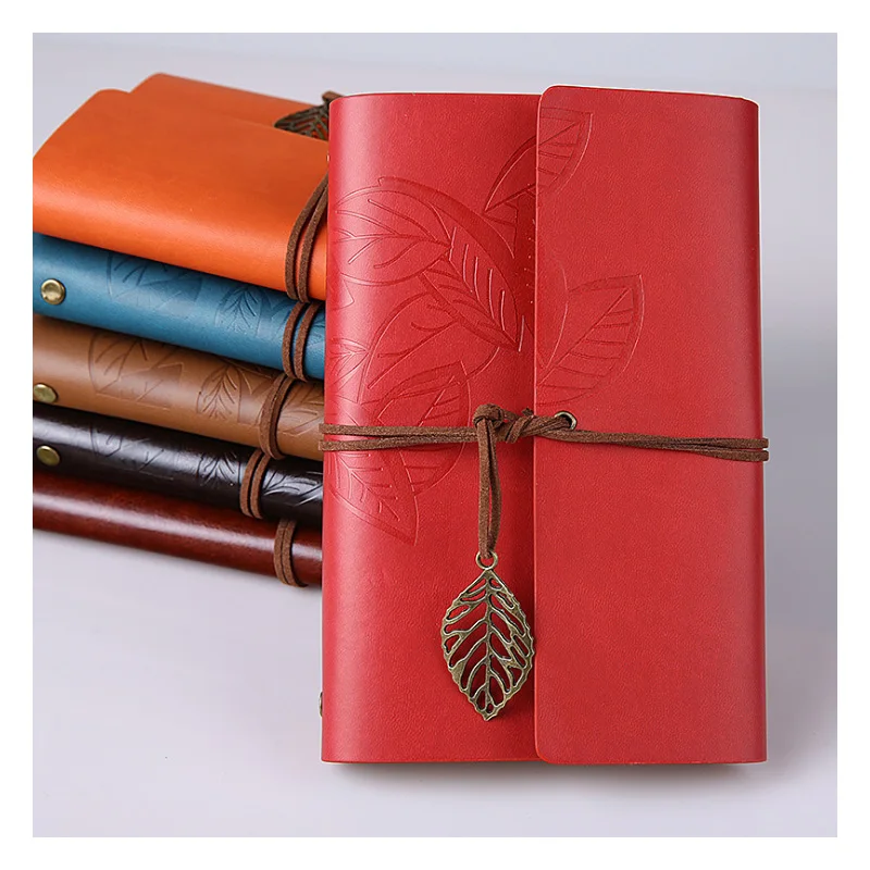 

Vintage Book Travellers Notebook Cover Travel Study Planner Stationery Spiral Notitieboekjes Harde Kaft Notes Diary Note Paper