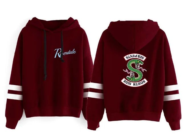 Толстовка с капюшоном Riverdale South Side Serpents модный мужской/женский пуловер и забавным