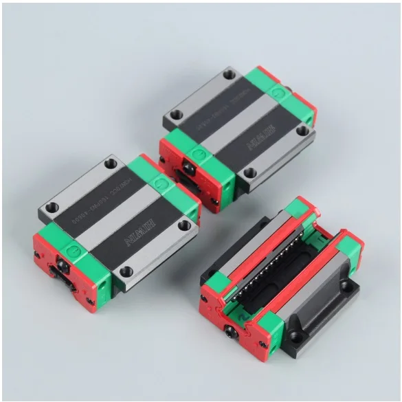 4 шт. оригинальная линейная направляющая HIWIN HGR20 2000 мм + 8 HGW20CA фланцевые подшипники