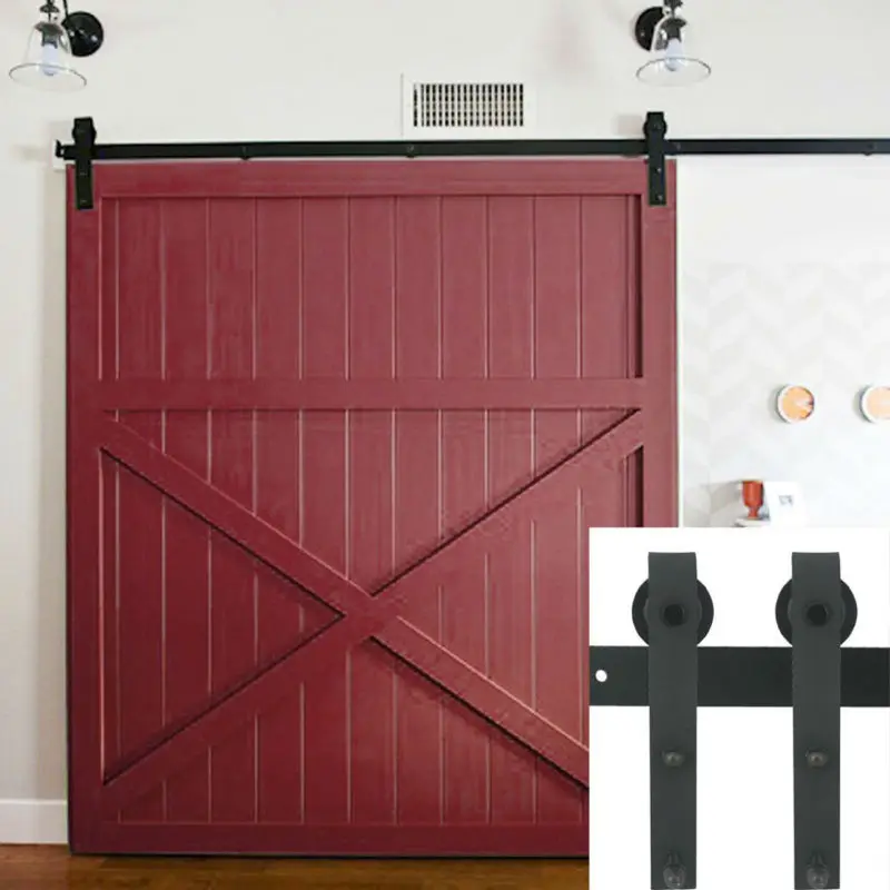 Red Sliding Barn Door compare prices on sliding barn door hardware interior- online Red Sliding Barn Door compare prices on sliding barn door hardware interior- online