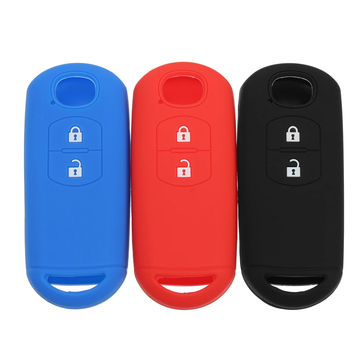 Silicone Car Key FOB Case Cover Remote Control Key Protector Shell For