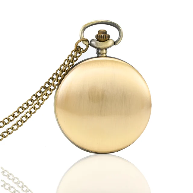 Gold Cloer Pocket Watch Classical Polish Quartz Pocket Watch Necklace Pendant Ch Gold Cloer Pocket Watch Classical Polish Quartz Pocket Watch Necklace Pendant Ch