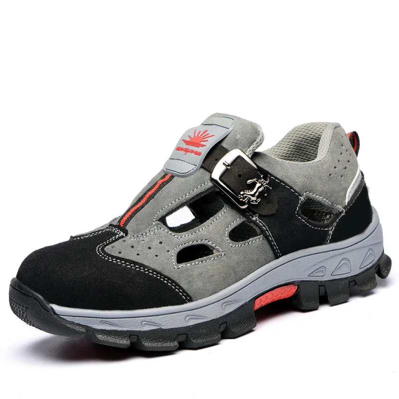 رجل كبير حجم تنفس مقدمة حذاء من المعدن حذاء امن للعمل في الهواء الطلق منصة البقر المدبوغ جلدية عامل الصنادل الأمن الأحذية الرجل رجل كبير حجم تنفس مقدمة حذاء من المعدن حذاء امن للعمل في الهواء الطلق منصة البقر المدبوغ جلدية عامل الصنادل الأمن الأحذية الرجل