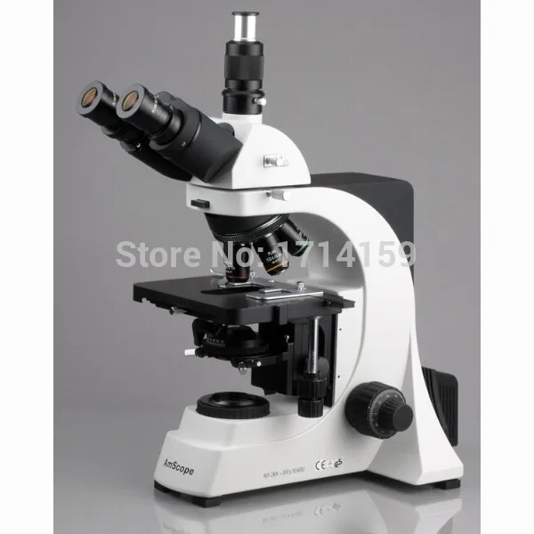 Профессиональный лабораторный Биологический микроскоп AmScope 40X 2500X + 10MP камера|camera