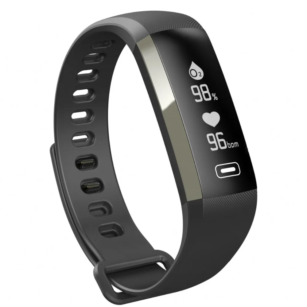 New M2P Smart Fitness Bracelet Push Message 0 96 Inch Oled Wristband Blood Pressure Heart