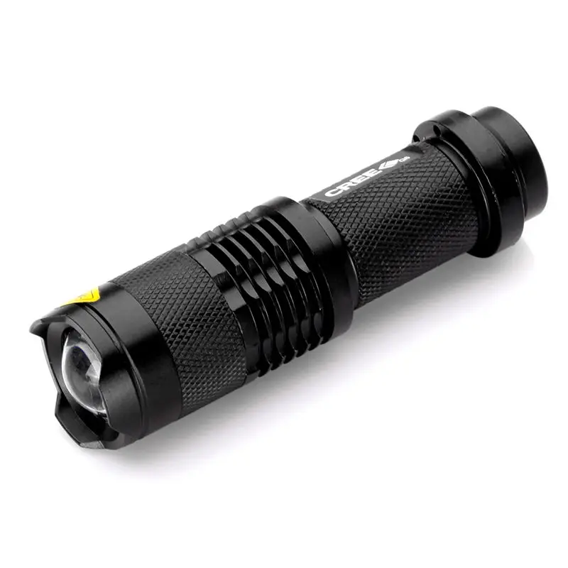 Миниатюрный фонарик SK68 300LM Q5 5 шт./лот светодиодный регулируемый фокус