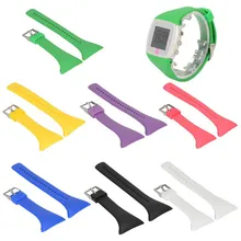 WEIGELA Borracha de Silicone Alça de Pulso para FT7 POLAR FT4 Heart Rate Monitor de Fitness Pulseira