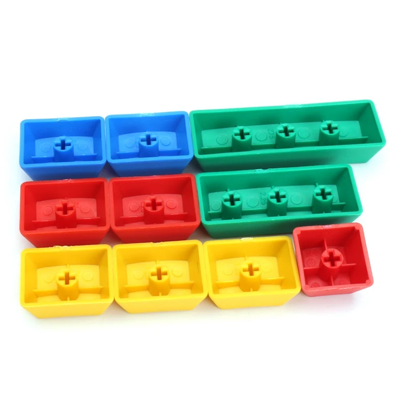 Новые 10 шт. модификаторы клавиш RGBY Keycap Keypress ANSI Cherry MX механическая клавиатура US