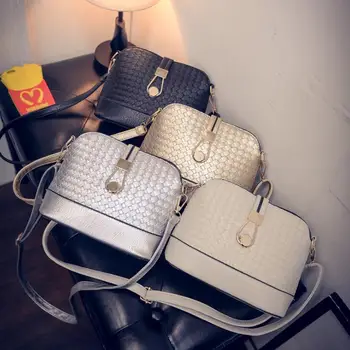 

new hot 101317 lady small shell shoulder bag