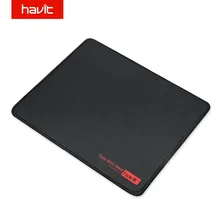 HAVIT Computer Gaming Mouse Pad Black Rubber Waterproof Surface Gamer Mousepad Muismat for Gaming 26cm * 21cm HV-MP813