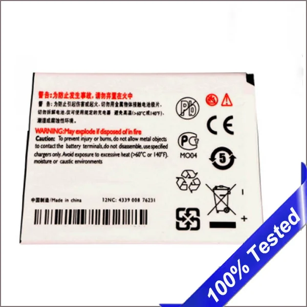 

For PHILIPS Xenium S388 Battery AB1700AWML Mobile Phone Replacement New Test