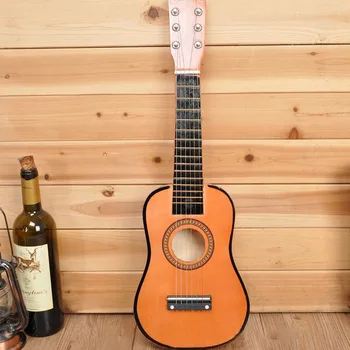 

Mini Kids Guitar Musical Toys with 6 Strings Educational Musical Instruments for Children NSV775