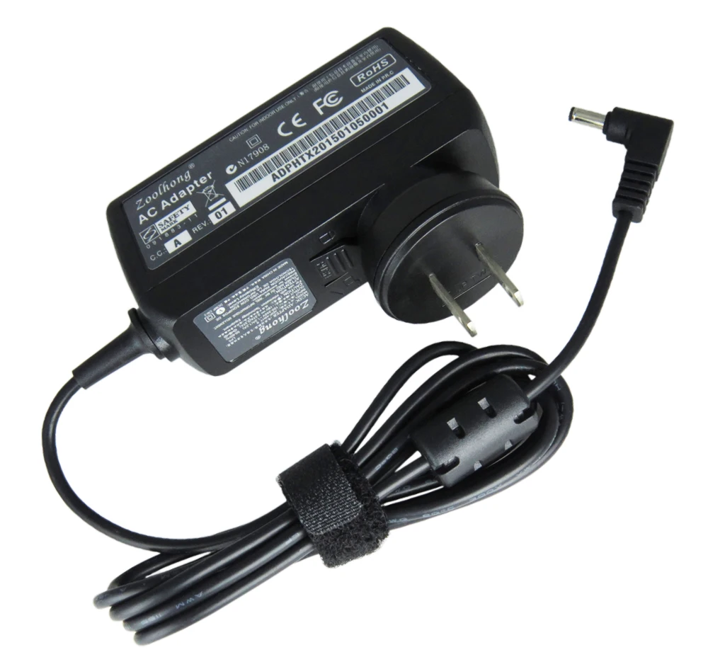 Качество 19V 1.75A 33W ноутбук AC блок питания адаптер для путешествий настенное