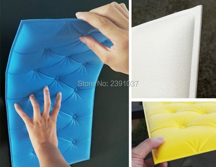16 шт. 60x30 см 1 8 толщина 3D PE пенопластовая кирпичная стена самоклеящиеся
