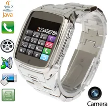 Smartwatch Phone JAVA TW810 Stainless Steel Smart Bluetooth Watch Mobie Wristwatch with HD DV Recording FM Radio