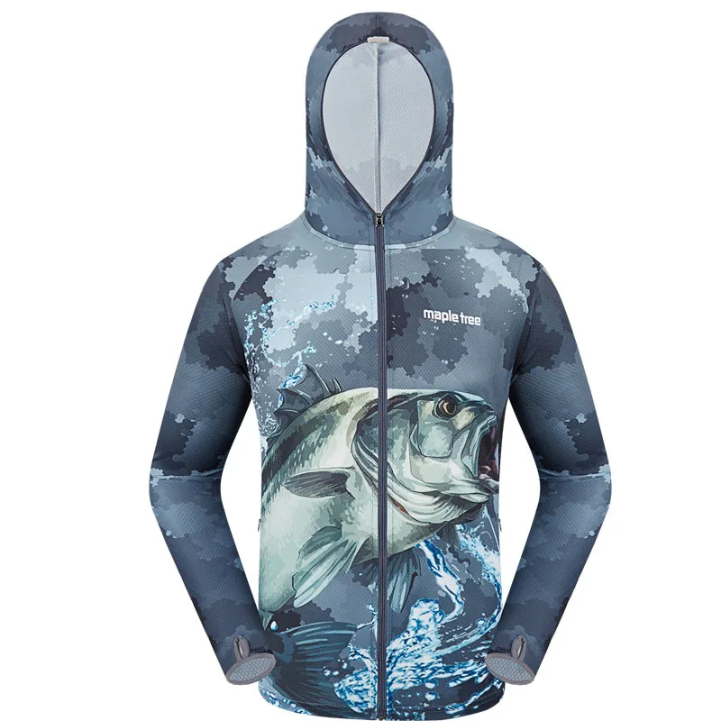 

Outdoor Fishing Clothing Men Hiking Camping Clothes Sun Protection Clothing Quick-Drying Fishing Suit Men Fishing Clothes