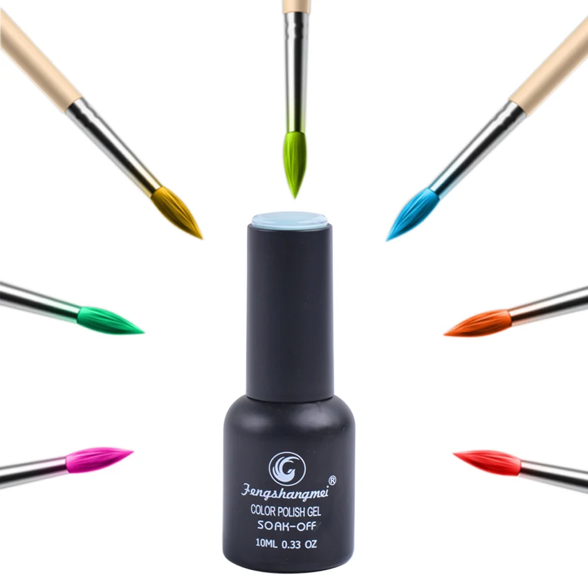 

Fengshangmei Factory New Nail Gel Manicure Soak Off Led Uv 10ml Gel Nail Polish