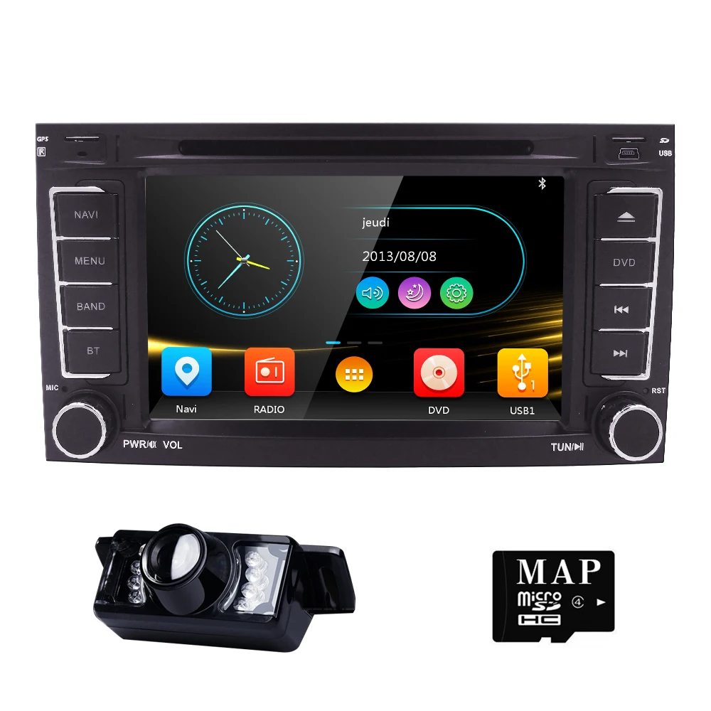 

Car Monitor DVD Multimedia Player fit VW Volkswagen Touareg T5 Multivan car DVD player GPS navigation Radio Stereo TV SWC DVR BT