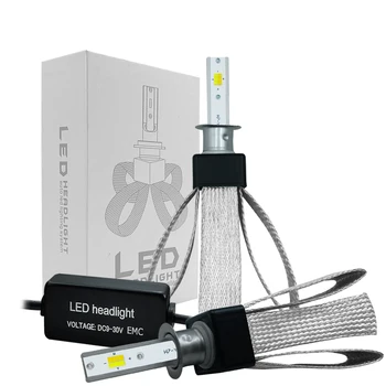 

2 X H4/9003/HB2 Hi/Lo Car Headlight Bulb T9 LED 30W 4800LM 9V-36V Waterproof IP68 3000K 4300K 6000K Three Colors Switch Freely
