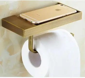 

new arrival total brass Antique Brass paper holder bathroom tissue toilet paper toilet paper roll holder bathroom accessories