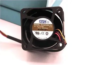 

AVC DV04028B12U 4CM 4028 12V 0.66A PWM fan for temperature control server ++cooling fan