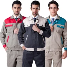 10 комплектов, рабочая одежда с длинным рукавом, набор мужской одежды, защитная Рабочая одежда, рабочая одежда, набор инструментов, униформа инженеров