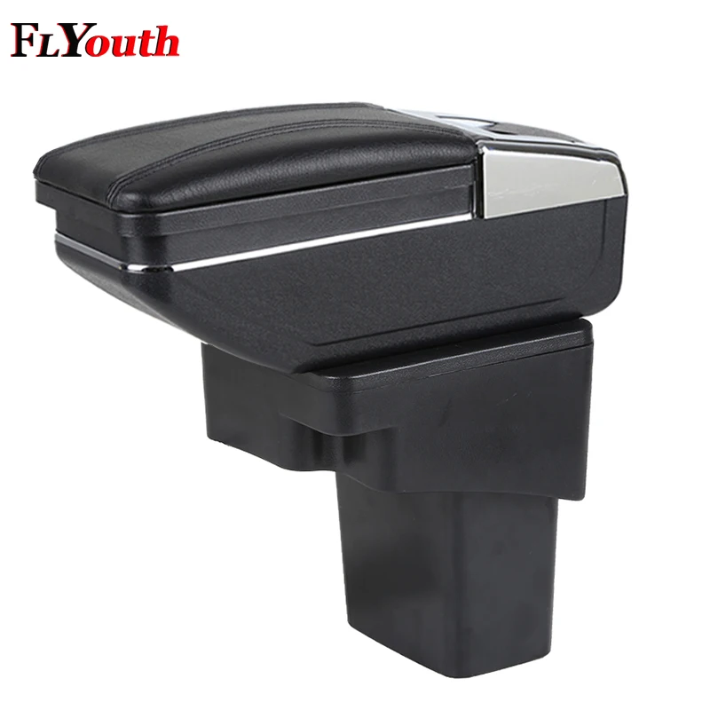 

Car Armrest Box For Hyundai Solaris Verna Grand Avega 2010-2016 Central Store Content Box With Cup Holder Ashtray Car Accessory