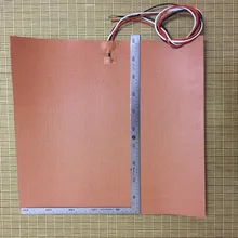 400 мм X 500 мм 1600 Вт 120 В, W/NTC 100 к термистор, силиконовый нагреватель огромный Мега 3d принтер нагреватель, тепловая Большая пластина грелки