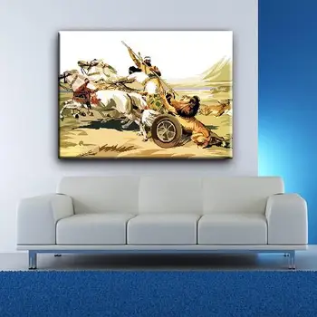 

Canvas HD Prints Paintings Wall Art Framework 1 Piece/Pcs Antique Classical Abstract Characters Pictures King Poster Home Decor