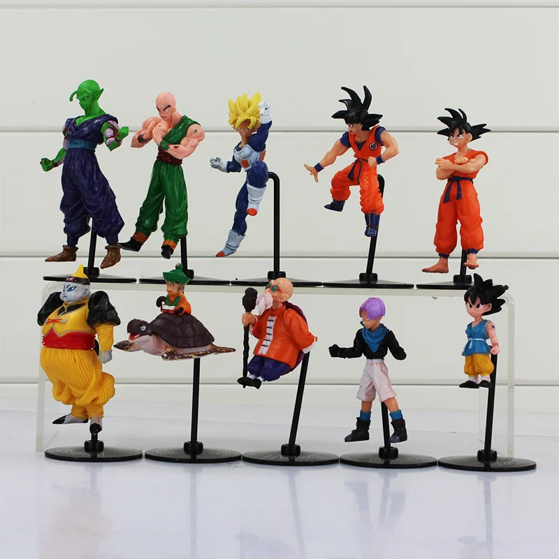 Фигурки героев мультфильма Мони 20 шт./лот|dragon ball action|son gokuanime dragon |