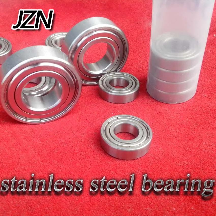 Free Shipping( 1PCS) 6200 6201 6202 6203 6204 6205 6206 6207 6208 6209 6210 Stainless steel deep groove ball bearings