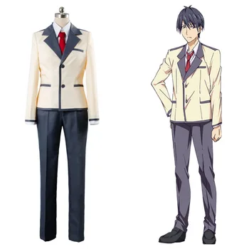 

Aho Girl Akuru Akutsu Boy School Uniform Cosplay Costume full set