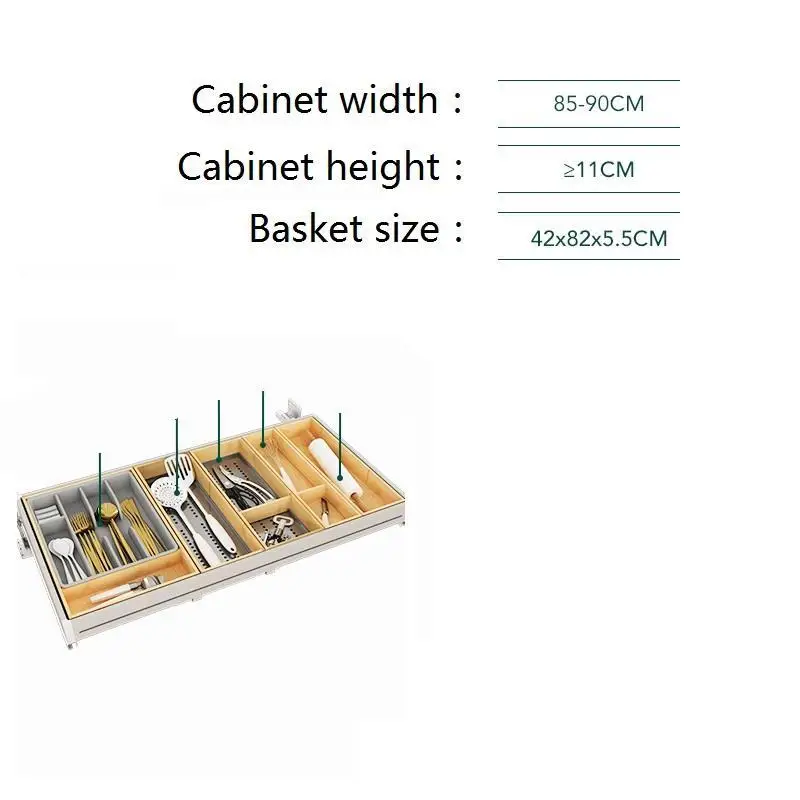 Para Armario De Cosina и Mutfak, корзина для хранения посуды из нержавеющей стали, органайзер для кухни, кухонный шкаф, корзина для хранения - Цвет: MODEL T
