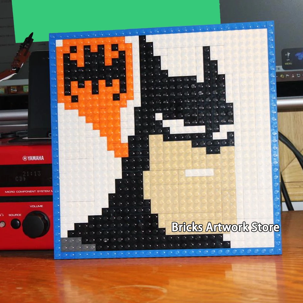 32 32 Base Plate Pixel Art Mosaic Painting Diy Super Heroes Batman Garfield Stitch Icon Portrait Building Blocks Creative Gift Buy At The Price Of 14 99 In Aliexpress Com Imall Com