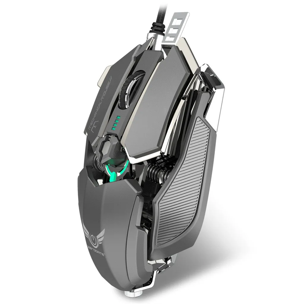 ZGPAX gaming mouse Professional 4000DPI Ergonomics Vertical Gaming Wired Mouse USB Wired 10 Programmable Buttons for PC Lapt z70 ZGPAX gaming mouse Professional 4000DPI Ergonomics Vertical Gaming Wired Mouse USB Wired 10 Programmable Buttons for PC Lapt z70