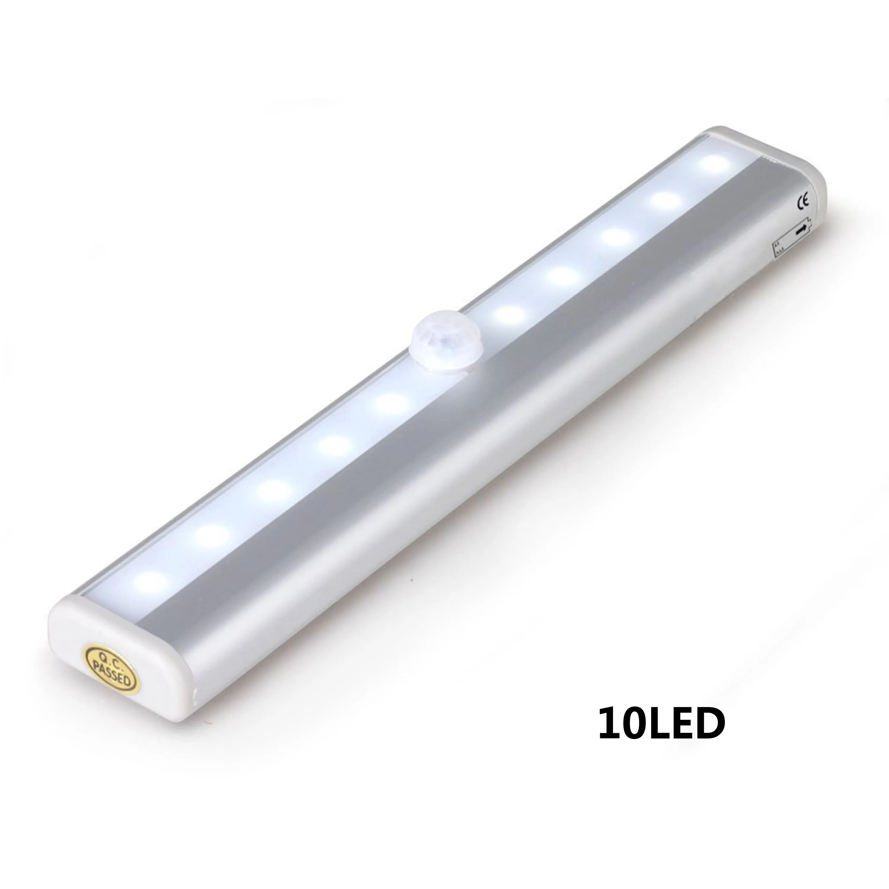 

Under Cabinet light Battery LED PIR Motion Sensor Lamp 6LEDs lighting for Wardrobe Cupboard Closet Kitchen night light