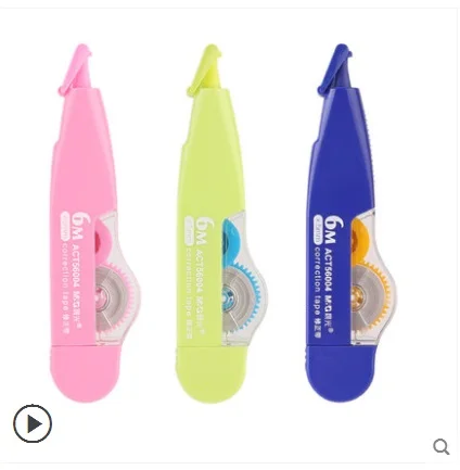 

6 PCS/LOT M&G chenguang stationery new 6m correction tape