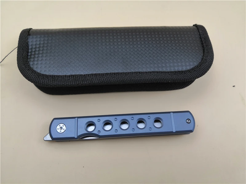 kesiwo ks67 titanium handle d2 blade folding knife flipper tactical pocket knife outdoor camping survival knife (11)