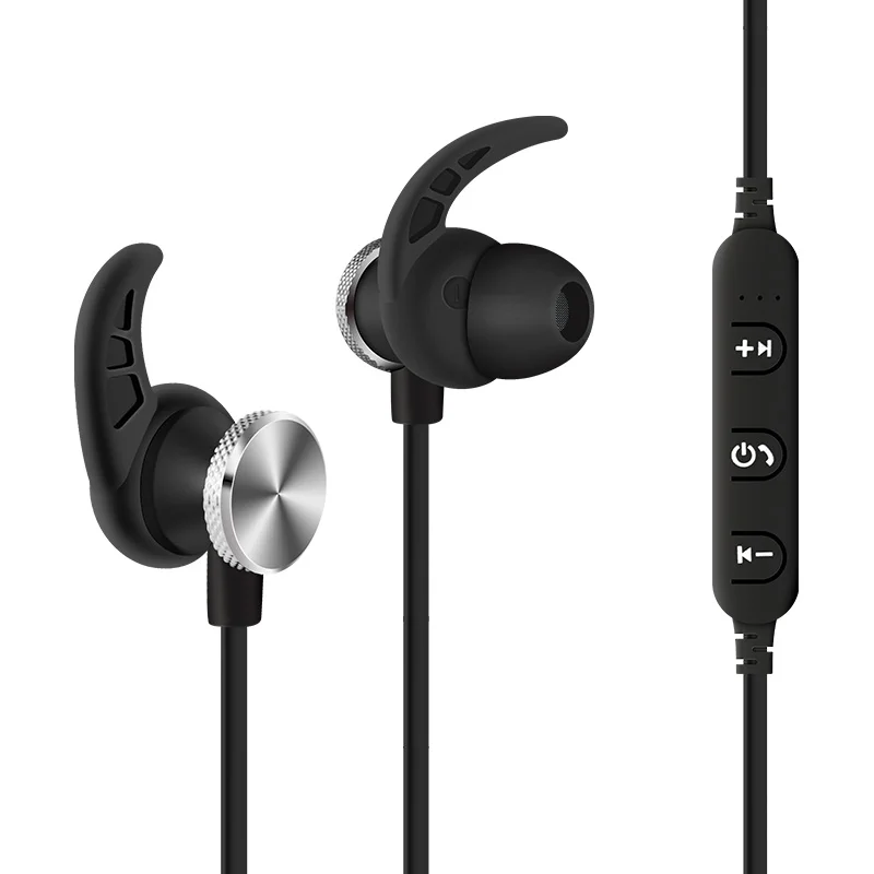 

APT-X Sports Wireless Earphone V4.1 Bluetooth Headset Magnetic Anti-sweat Lightweight Wireless Headphone for Computer