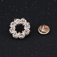 Danbihuabi Мода 2017 г. пашмины шарф клип одежды Свадебное Bling Украшенные стразами ленты Брошь Pin - изображение