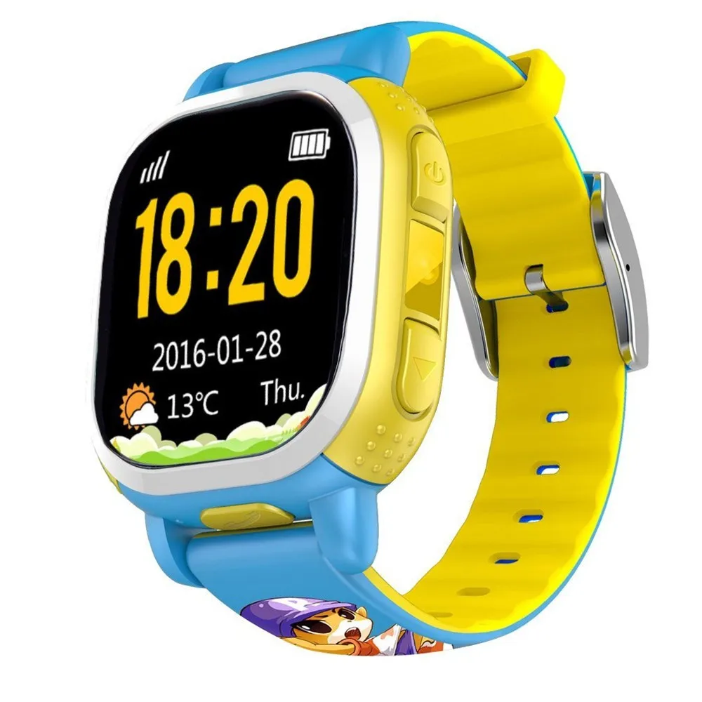 Tencent QQ Смотреть Дети SmartWatch Смарт часы GPS трекер Wi Fi размещения gsm Камера удаленного