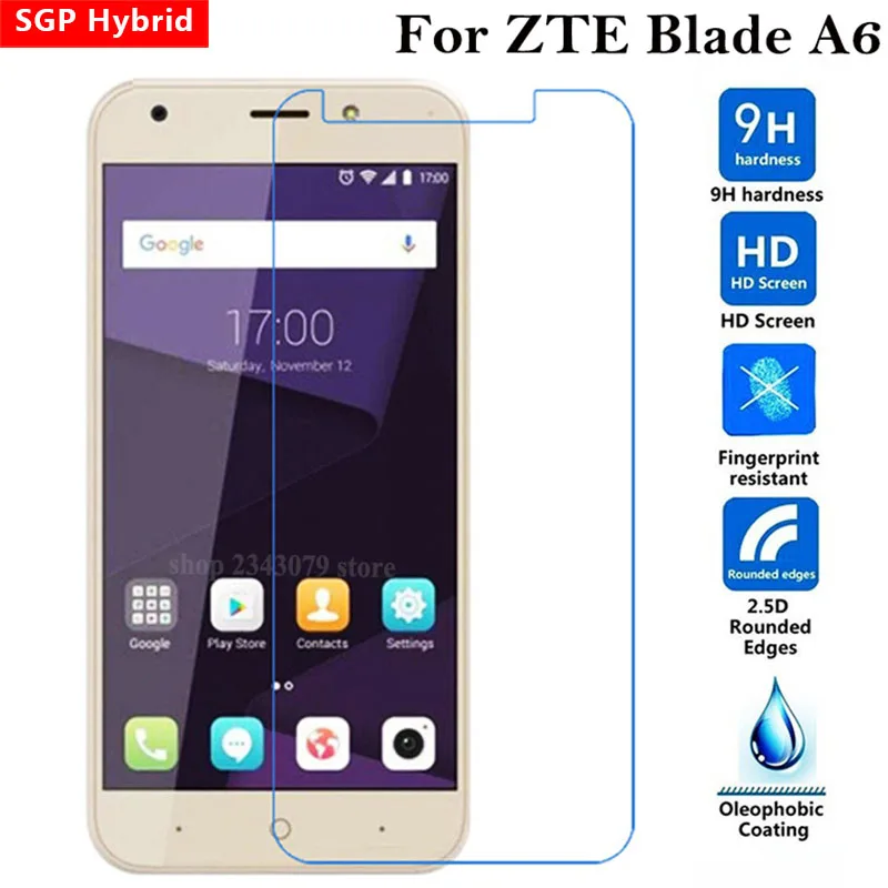 

Glass For Zte Blade A6 Glass Tempered Screen Protector Protective Film A 6 Glas Protection Phone Protect 9H 2.5D Premium Case