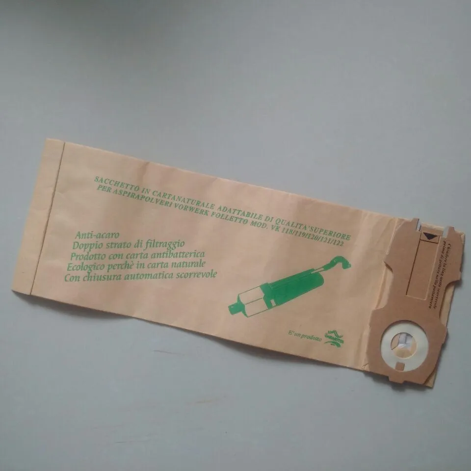 16pcslot  hoover robot vacuum cleaner parts Dust Bags for VK118 VK119 VK120 VK121 VK122 Paper bag garbage bags Free shipping4